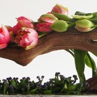 bloem & blad magazine tulip arrangement - photo andreas verheijen